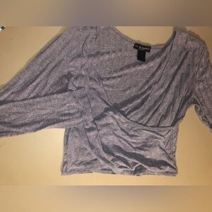 Cropped Purple Long sleeve